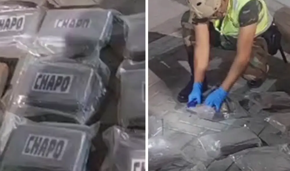 Autoridades encuentras varios kilos de droga durante intervención. Foto: composición LR / Latina Noticias