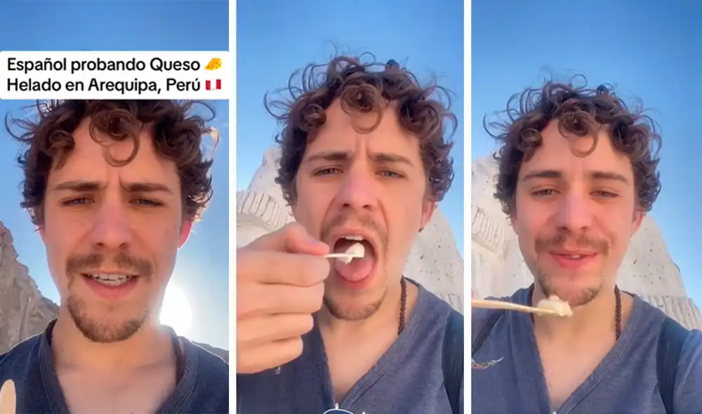 El español señaló que es uno de sus postres favoritos del momento. Foto: composición LR/capturas de TikTok/@DanibonitoK El español señaló que es uno de sus postres favoritos del momento. Foto: composición LR/capturas de TikTok/@DanibonitoK