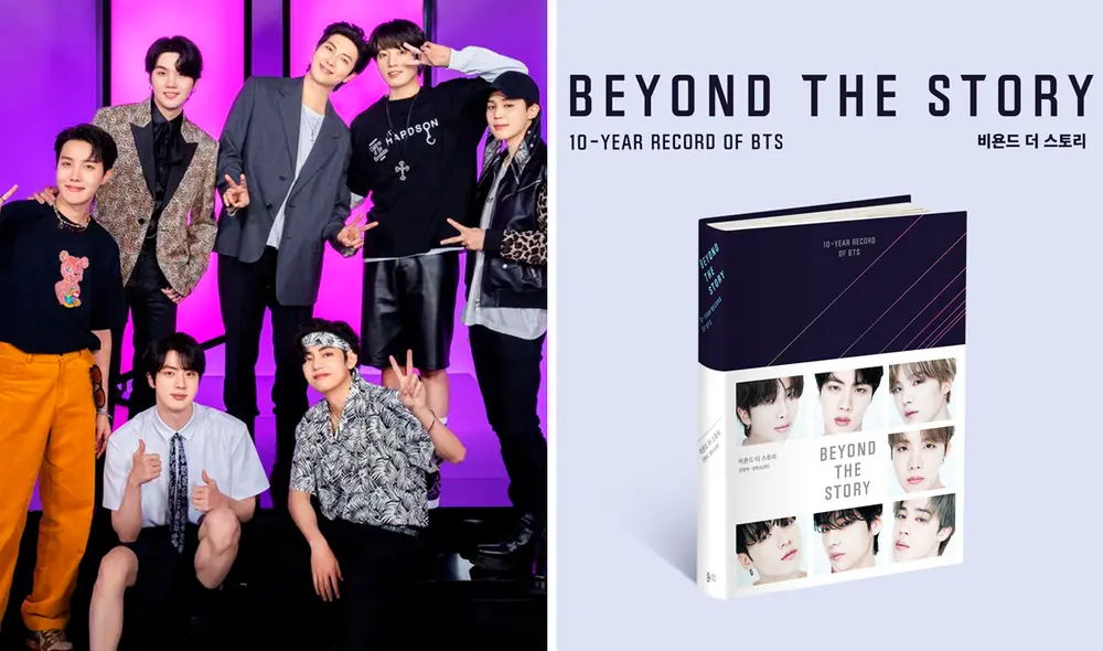 BTS estrenó el primer libro de su carrera titulado "Beyond the story". Foto: composición LR/BIGHIT