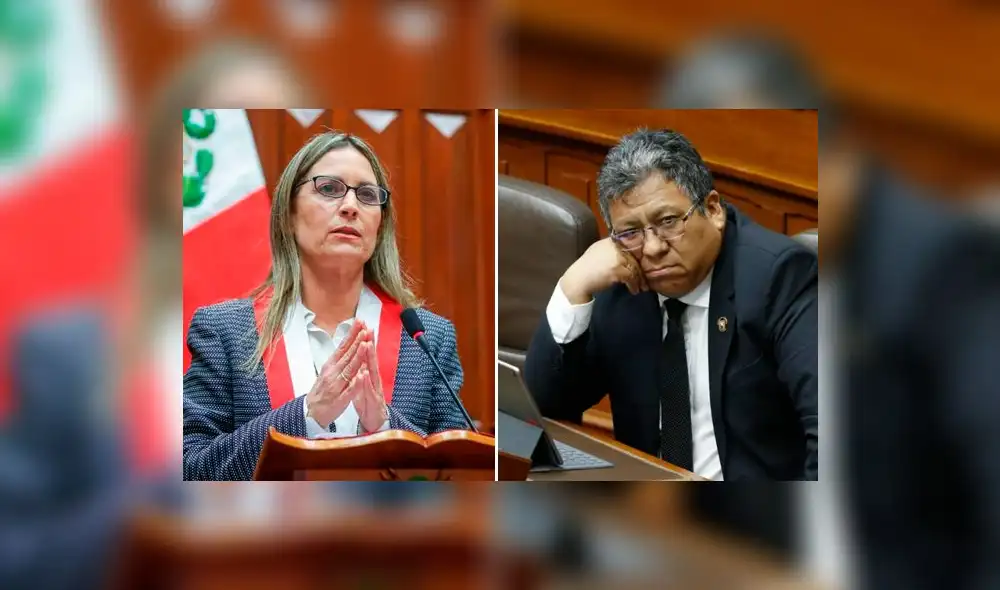 En el audio se escucha a Flores Ancachi hablando con lujo de detalles sobre cómo se solicitaba un 10% del sueldo y un 50% de los bonos de sus trabajadores. Foto: composición LR En el audio se escucha a Flores Ancachi hablando con lujo de detalles sobre cómo se solicitaba un 10% del sueldo y un 50% de los bonos de sus trabajadores. Foto: composición LR