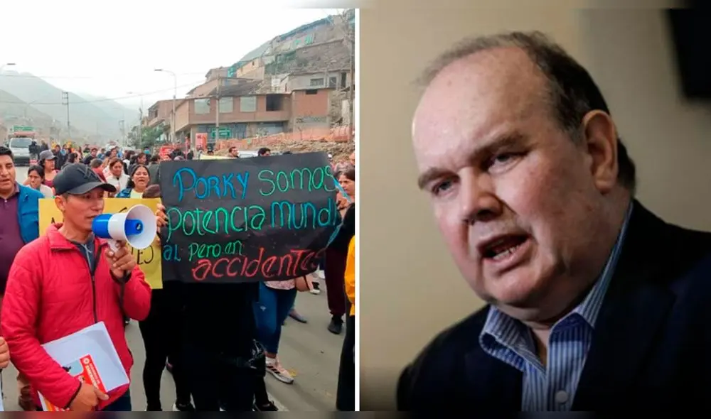 Residentes contaron con el respaldo del alcalde de Comas, Ulises Villegas. Foto: composición LR