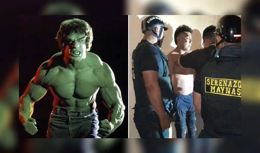 Serenos tuvieron que usar la fuerza para reducirlo. Foto: Loreto Iquitos Noticias Serenos tuvieron que usar la fuerza para reducirlo. Foto: Loreto Iquitos Noticias