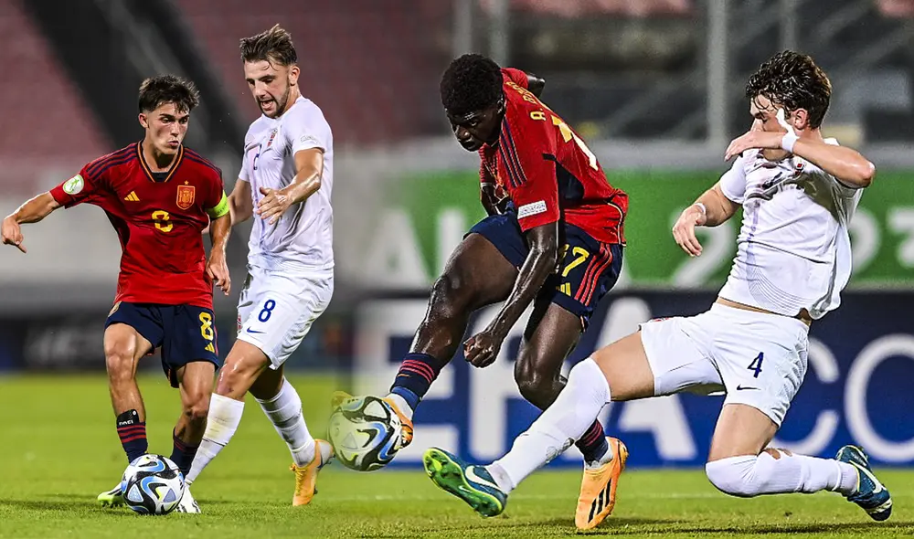 Mira el resultado del partido entre España vs. Noruega EN DIRECTO por el Europeo Sub-19. Foto: composición LR/Selección de España