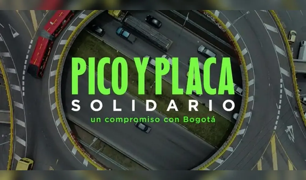 El Pico y Placa Solidario es un programa del Municipio de Bogotá en donde el conductor escoge la periodicidad del permiso de su auto para transitar. Foto: Bogotá.gov