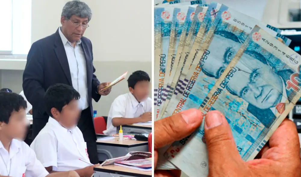 De acuerdo al Minedu, el pago se realizará en julio de este año.  Foto: composición LR / Andina / Andina