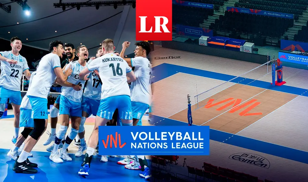Argentina terminó la fase regiular de la VNL con 9 victorias y 3 derrotas. Foto: composición LR / FEVA / World Volleyball