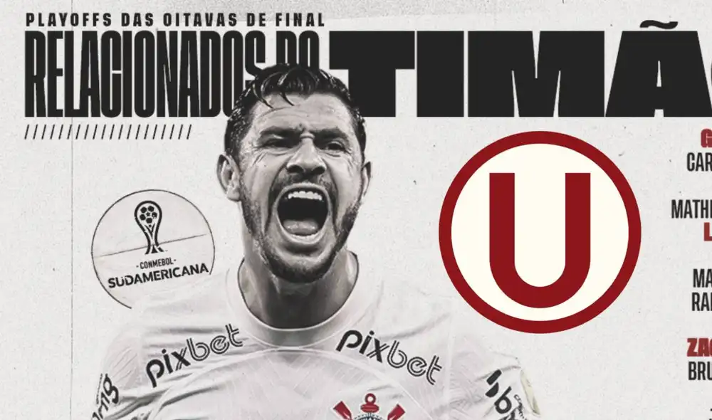 El Timao arrancará la serie de local ante Universitario en Brasil. Foto: Corinthians El Timao arrancará la serie de local ante Universitario en Brasil. Foto: Corinthians