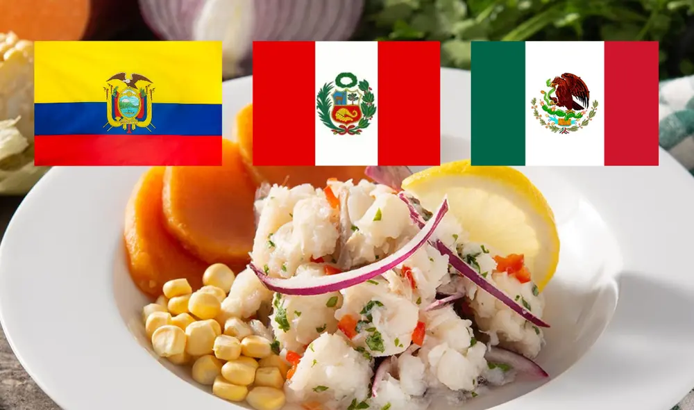 ChatGPT respondió la interrogante sobre qué país cuenta con el ceviche más rico. Foto: composición LR/Recetinas ChatGPT respondió la interrogante sobre qué país cuenta con el ceviche más rico. Foto: composición LR/Recetinas