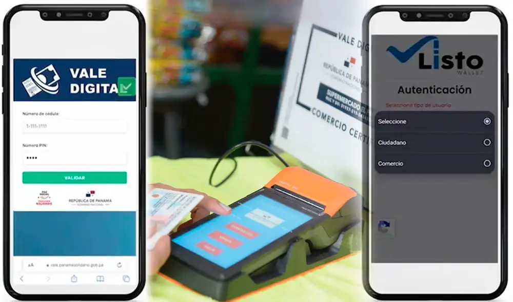 El pago del Vale Digital fue ampliado hasta julio del 2023 por el presidente 'Nito' Cortizo. Foto: Listo Wallet/Telemetro/composición LR El pago del Vale Digital fue ampliado hasta julio del 2023 por el presidente 'Nito' Cortizo. Foto: Listo Wallet/Telemetro/composición LR