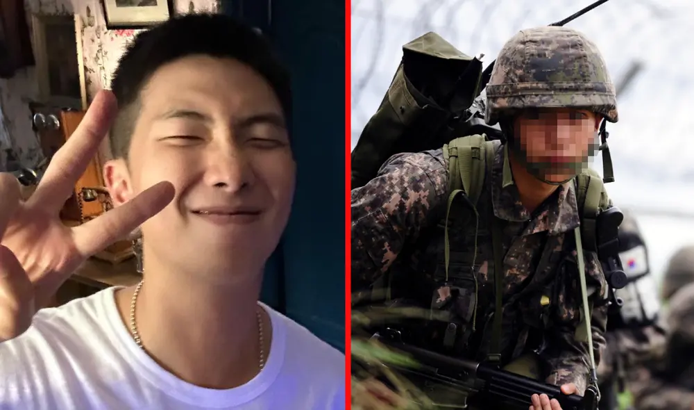 Namjoon es el líder de BTS. Actualmente, los integrantes del grupo Jin y J-Hope se encuentran en el servicio militar. Foto: composición LR/Hybe/Naver