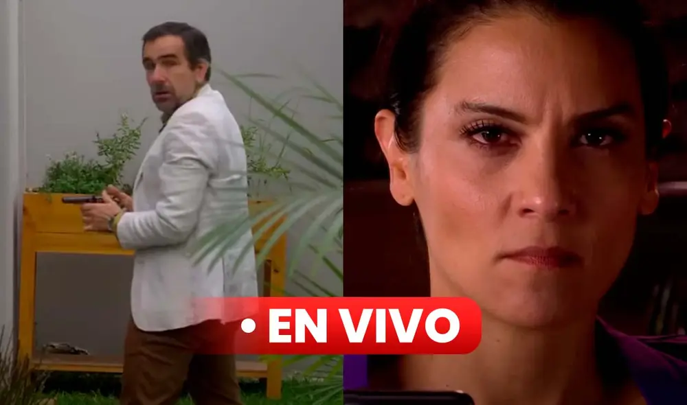 Diego será capaz de todo para que no se descubra su amorío con Claudia. ¿Podrá silenciar a Peter? Foto: composición LR/América TV Diego será capaz de todo para que no se descubra su amorío con Claudia. ¿Podrá silenciar a Peter? Foto: composición LR/América TV