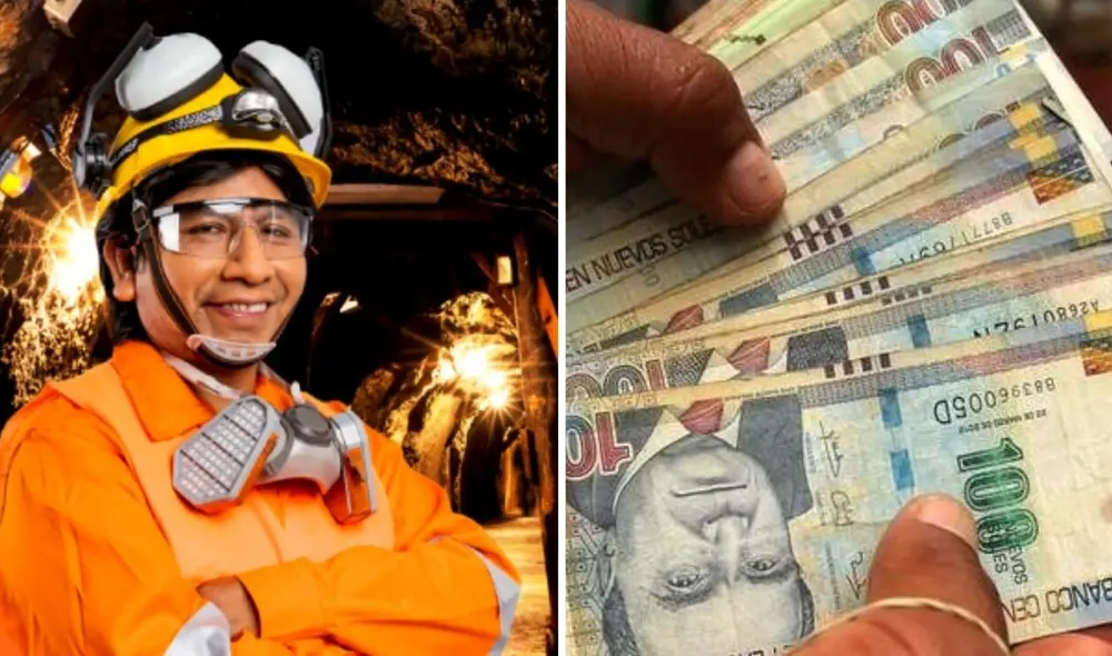 El pago del Bono Minero iniciará esta semana en favor de los pensionistas jubilación minera. Foto: composición LR/Andina/PQS