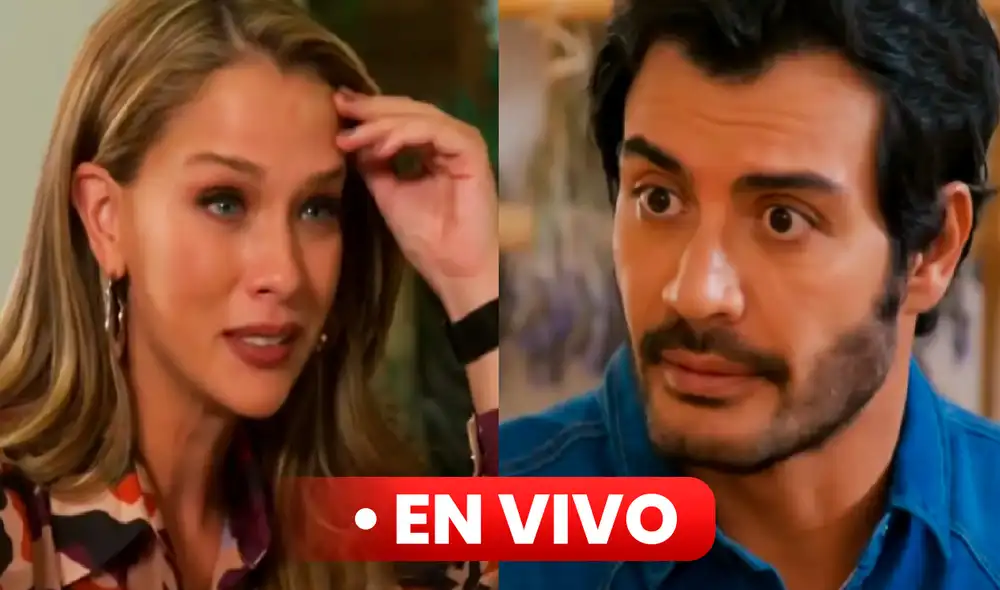 María Teresa tiene dudas respecto a su relación con Santos. Foto: composición LR/Las Estrellas