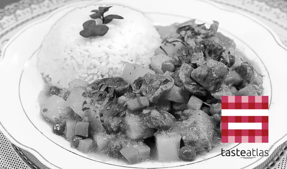 El cau cau recibió una calificación de 2,7 estrellas en Taste Atlas. Foto: composición LR/Todo en Perú/Taste Atlas