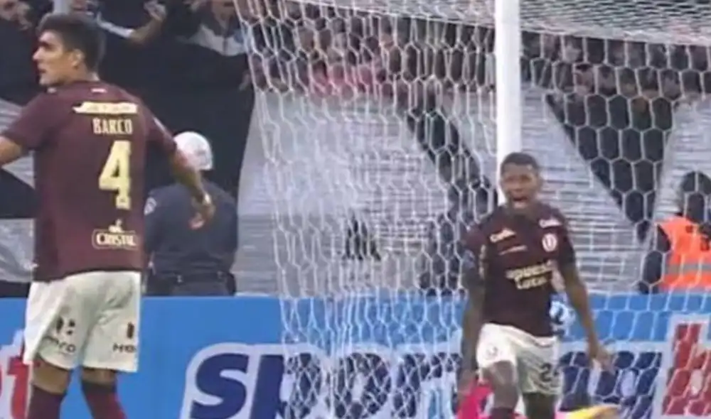 Andy Polo le recriminó con todo a Alfonso Barco por no marcar. Foto: captura/DSports