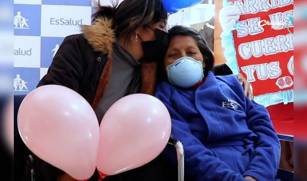 Un verdadero amor de una hija en Huancayo. Foto: Chilalo Noticias