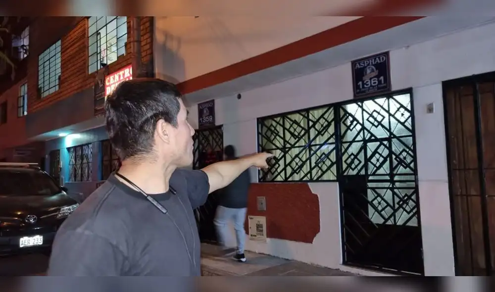 El director del centro fue detenido por la PNP. Foto: La República - Video: Bella Alvites/La República El director del centro fue detenido por la PNP. Foto: La República - Video: Bella Alvites/La República