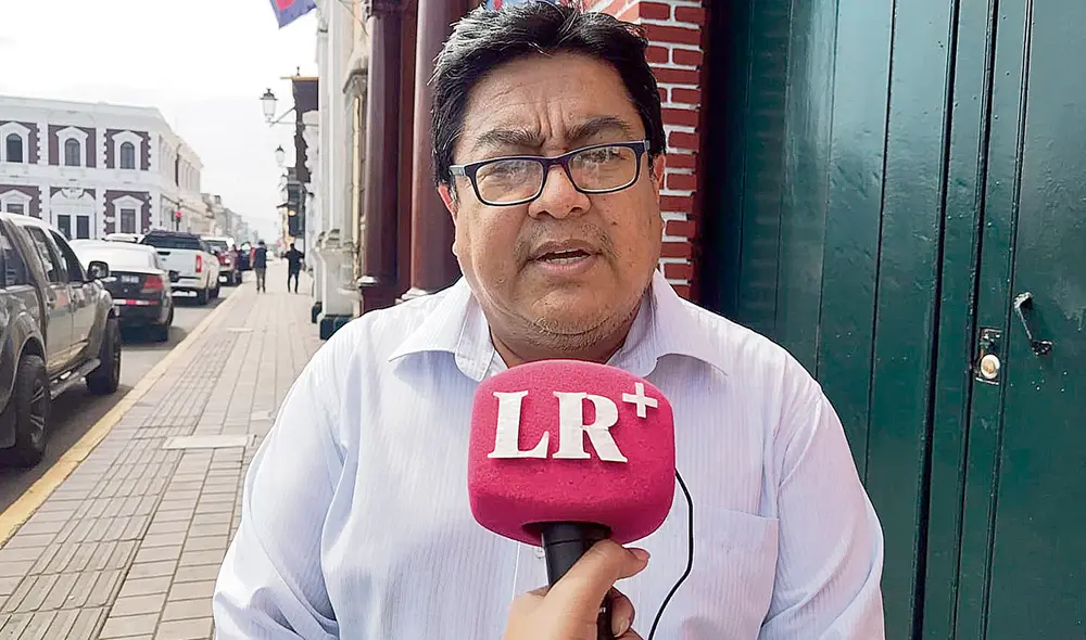 Agraviado. Nuevamente, el regidor Vásquez Tirado fue insultado por el alcalde de Trujillo. Foto: difusión