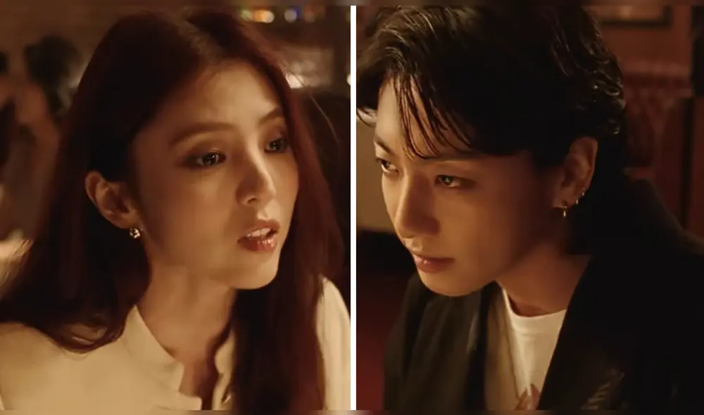 Han So Hee grabó junto a Jungkook de BTS el video de "SEVEN". Canción será estrenada el viernes 14 de julio. Foto: composición LR/Hybe