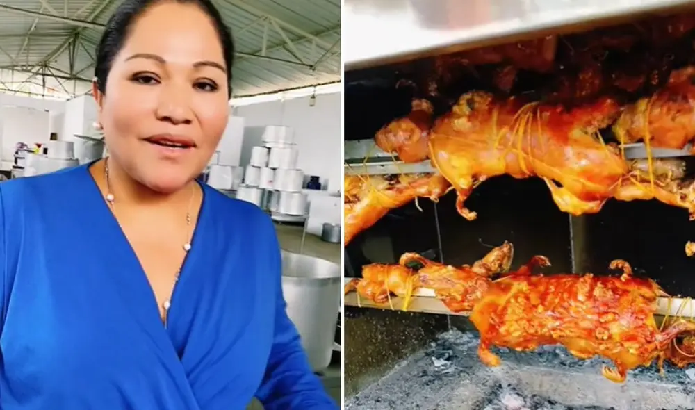 La cantante vernacular mostró sus habilidades culinarias a sus fans en TikTok. Foto: Composición La República/Sonia Morales/TikTok