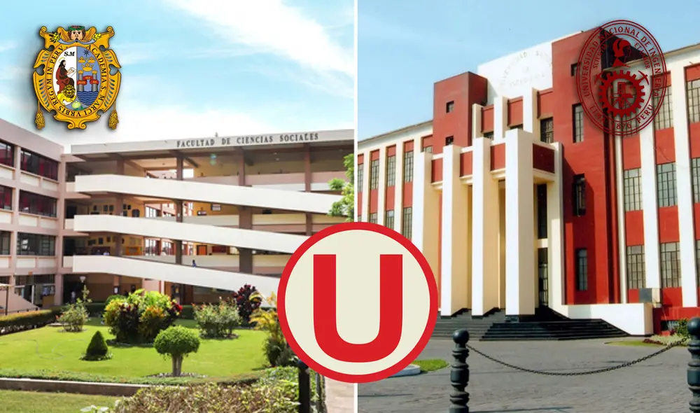 La UNMSM y la UNI son dos de las casas de estudios públicas más importantes del Perú. Foto: composición LR/Andina La UNMSM y la UNI son dos de las casas de estudios públicas más importantes del Perú. Foto: composición LR/Andina