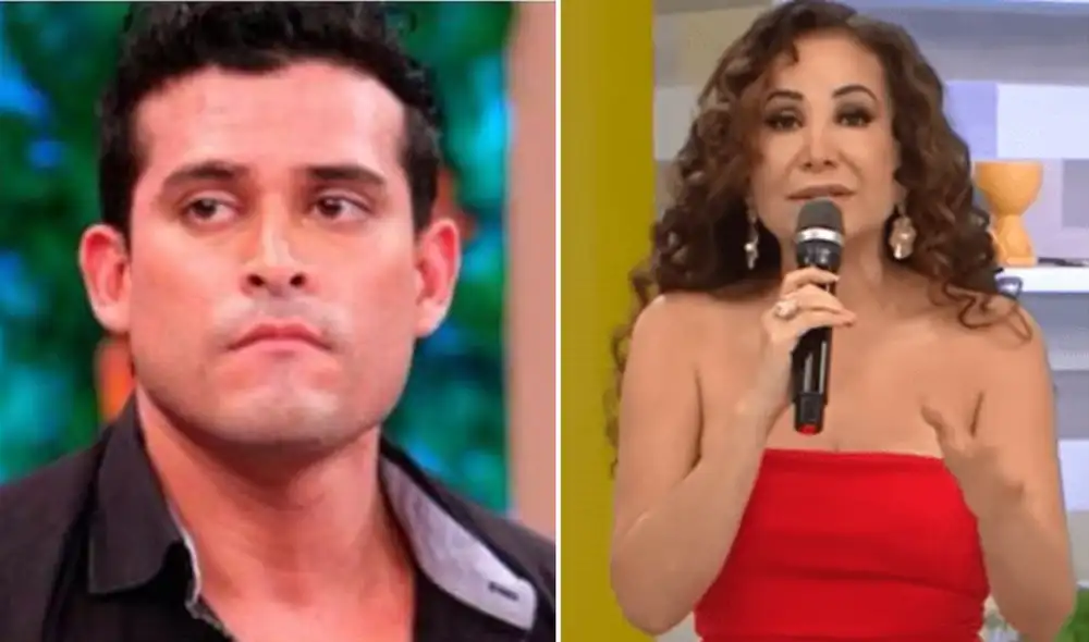 Christian Domínguez, incluso, se puso terno para su entrevista con Sergio George, pero no terminó realizándola. Foto: Composición LR/Captura ATV/Captura América TV