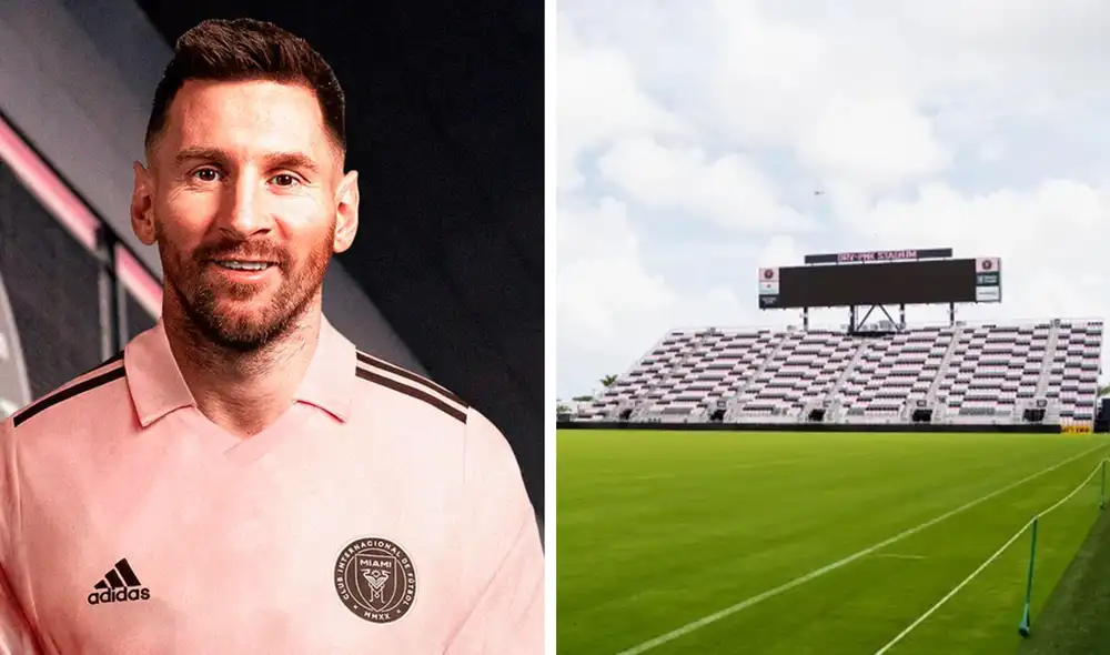 La presentación de Lionel Messi se llevará a cabo en el estadio ubicado en Fort Lauderdale. Foto: composición LR/Inter Miami CF