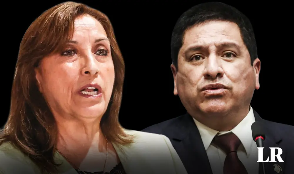 Luis Aragón cuestionó a Dina Boluiarte. Foto: composición LR Jazmín Ceras