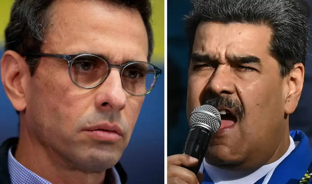 El líder del régimen de Venezuela y el excandidato se han enfrascado en un cruce de palabras en los últimos días. Foto: composición LR/Notitarde/El Nacional