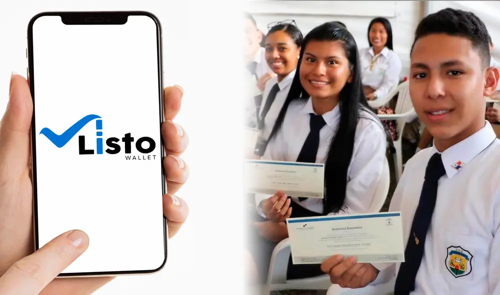 La Beca Digital es un apoyo que se otorga a través de la plataforma Listo Wallet. Foto: composición LR