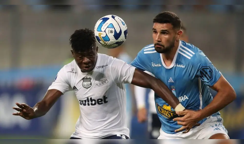 Sporting Cristal cayó ante Emelec en el Nacional por la ida de la Copa Sudamericana. Foto: EFE Sporting Cristal cayó ante Emelec en el Nacional por la ida de la Copa Sudamericana. Foto: EFE