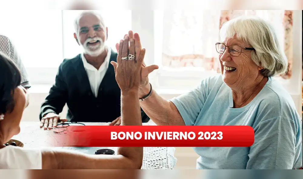 Los adultos mayores serán los beneficiarios del Bono Invierno 2023. Foto: composición LR/Freepick
