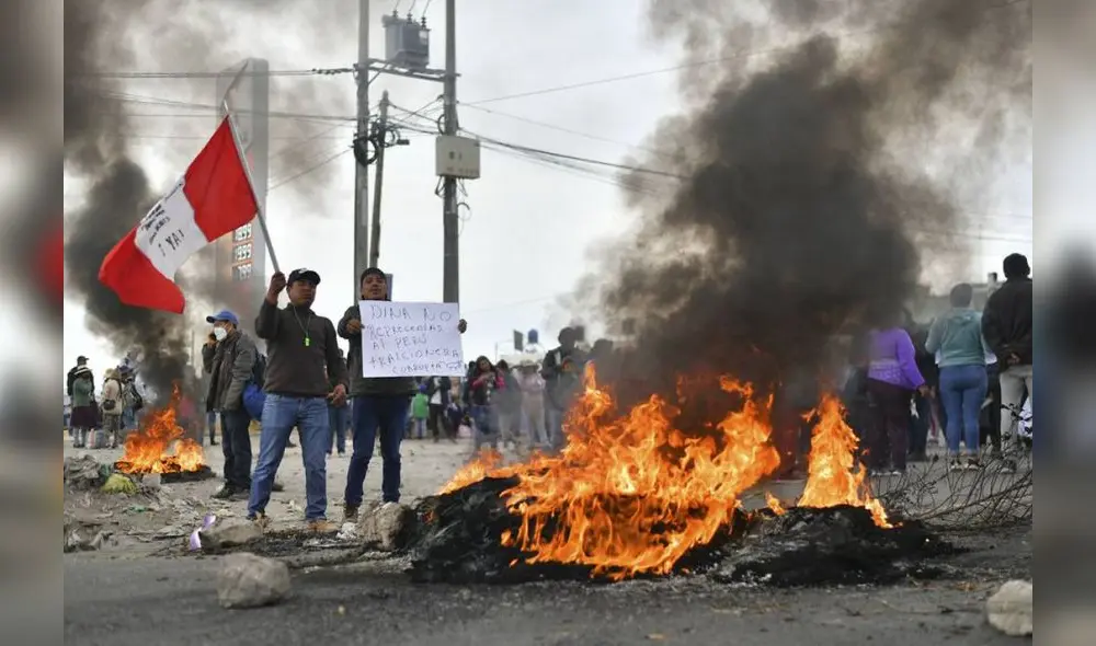 Manifestantes exigirán la renuncia de la presidenta del Perú. Foto: difusión