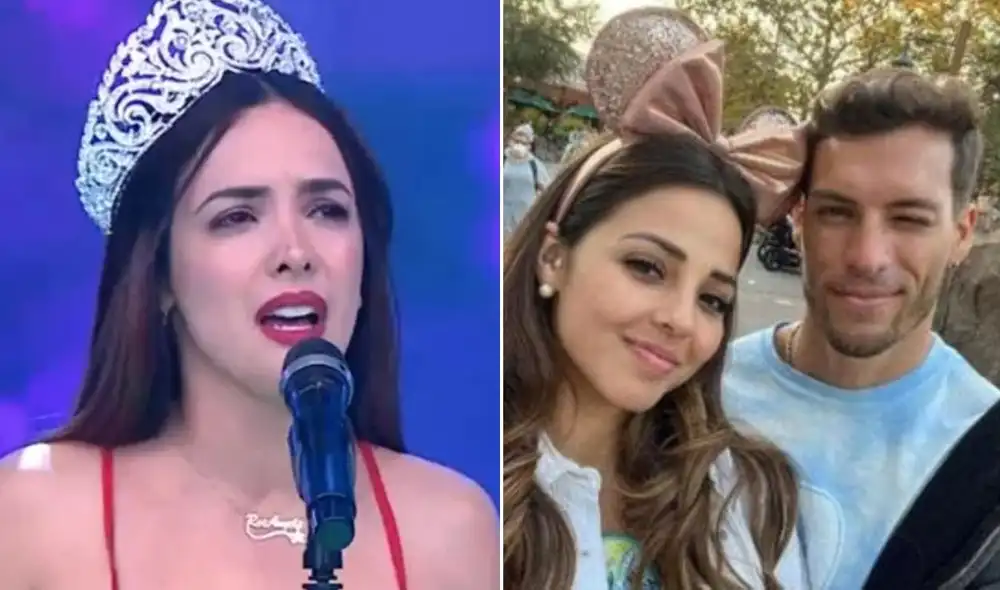 Rosángela Espinoza y Rafael Cardozo están en coqueteos dentro del reality "Esto es guerra". Foto: Composición LR/Captura AMérica TV/Luciana Fuster/Instagram