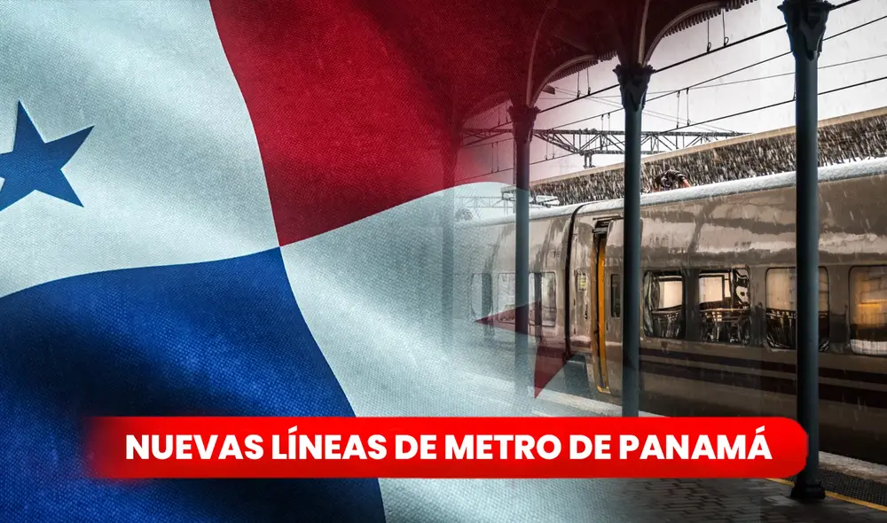 La primera línea del Metro de Panamá moviliza a diario a más de 240.000 personas. Foto: composición LR/Freepik