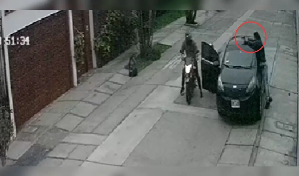 Sujeto que disparó fue detenido. Foto: difusión - Video: difusión