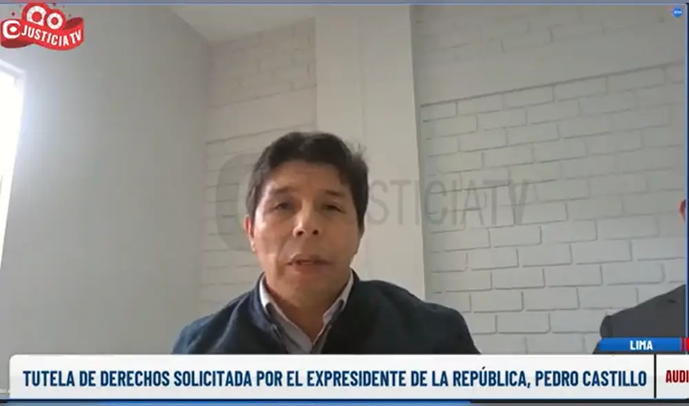 El expresidente calificó gestión de Dina Boluarte como un "gobierno de facto".  Foto: captura Justicia TV