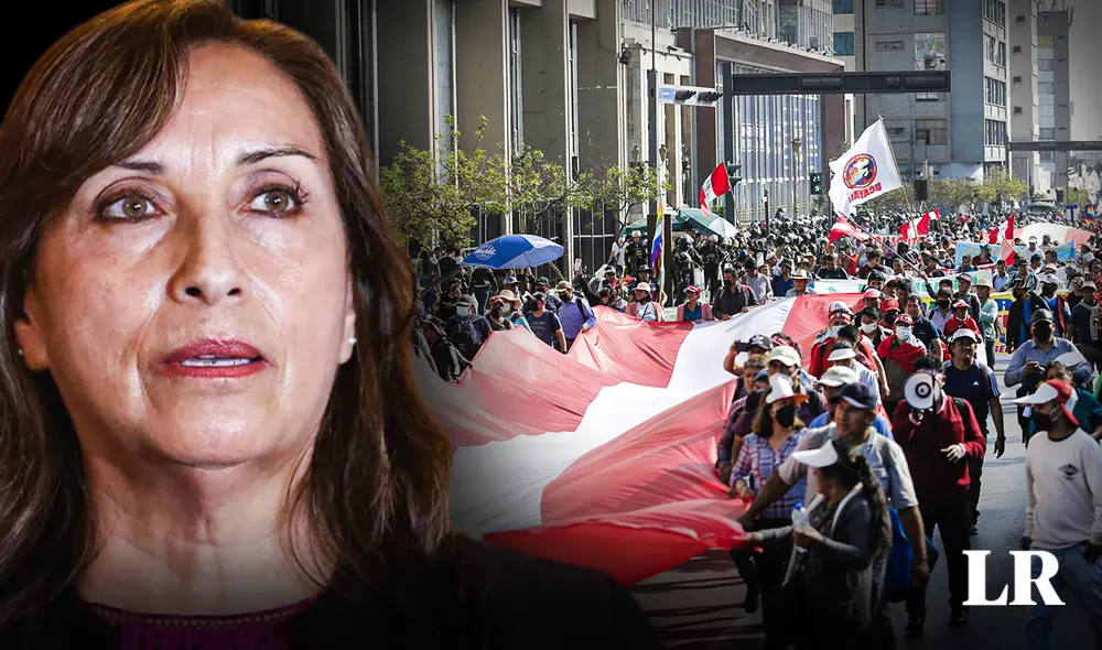 Marcha nacional se sentirá en varias regiones del Perú. Foto: composición Jazmín Ceras-LR/ La República