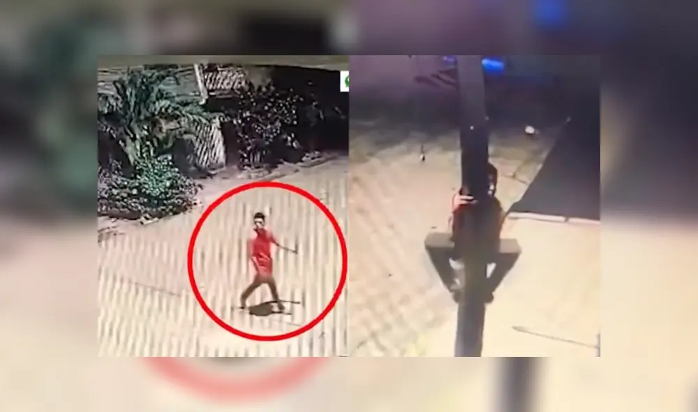 Delincuente que trepa postes de luz para robar en viviendas es buscado por la Policía. Foto: Latina Noticias