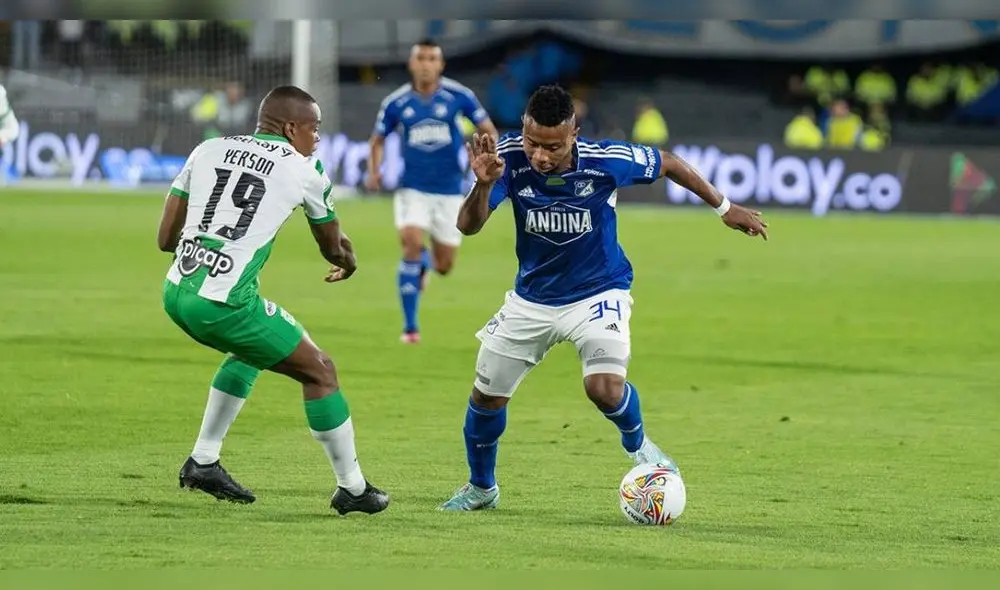 Millonarios venció a Atlético Nacional en la primera fase de la Liga BetPlay y se coronó como campeón. Foto: Millonarios FC