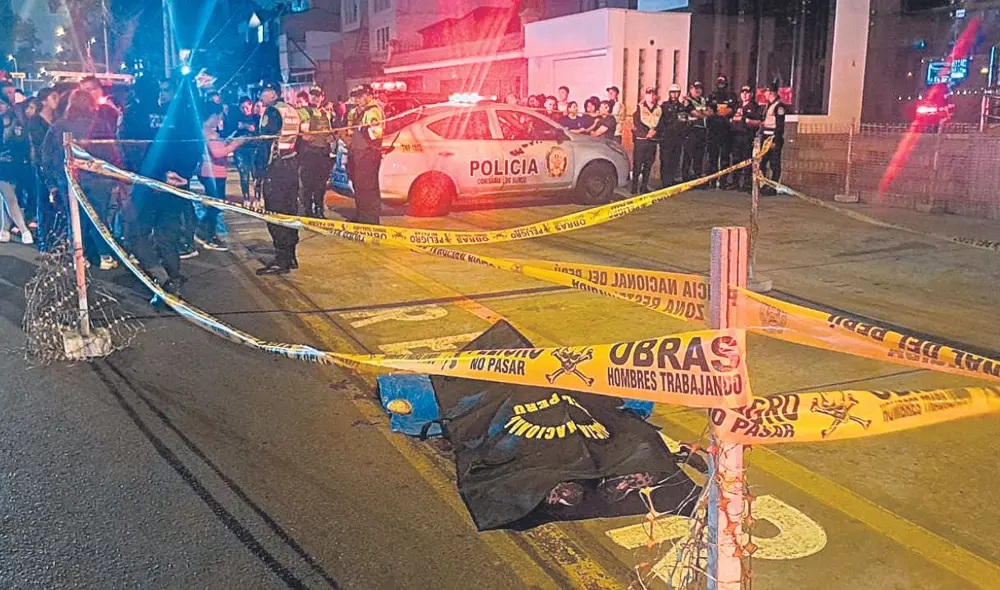 El escenario. Balacera se desató en la calle Pedro Irigoyen, en Surco, a plena luz del día. Foto: La República
