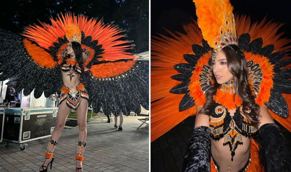 Valeria Flórez deslumbró con traje típico en el Miss Supranational 2023. Foto: composición LR/Instagram/Valeria Flórez