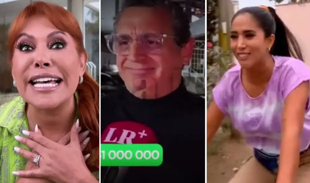 Sergio Galliani reveló que no solo no había visto el trabajo de Melissa Paredes en "Al fondo hay sitio", sino que no sabía quién era. Foto: Composición LR/Magaly Medina/Instagram/La República/Captura América TV Sergio Galliani reveló que no solo no había visto el trabajo de Melissa Paredes en "Al fondo hay sitio", sino que no sabía quién era. Foto: Composición LR/Magaly Medina/Instagram/La República/Captura América TV