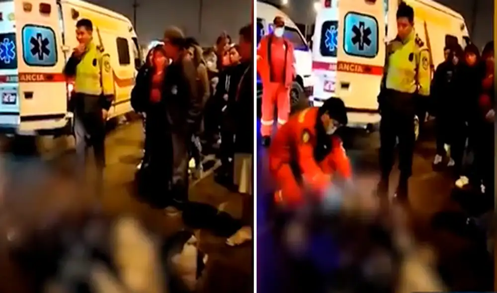 El conductor fue trasladado a la comisaría del distrito para las pesquisas. Foto: Panamericana| Video: Panamericana