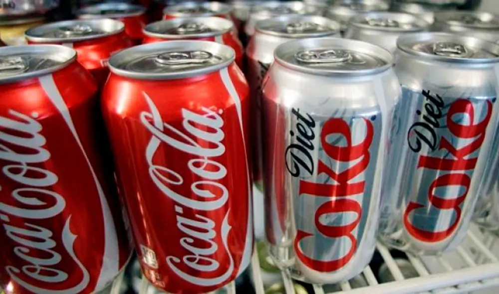 El aspartamo es usado en una variedad de bebidas sin azúcar. Foto: Coca Cola