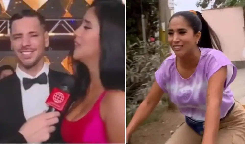 Anthony Aranda asegura que el personaje de Melissa Paredes ya lo conquistó. Foto: composición LR/América TV - Video: América TV