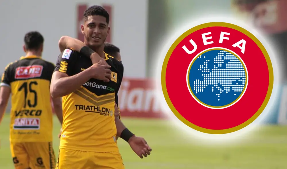 Arón Sánchez debutó con la camiseta de Cantolao cuando tenía solo 16 años, en 2020. Foto: composición GLR