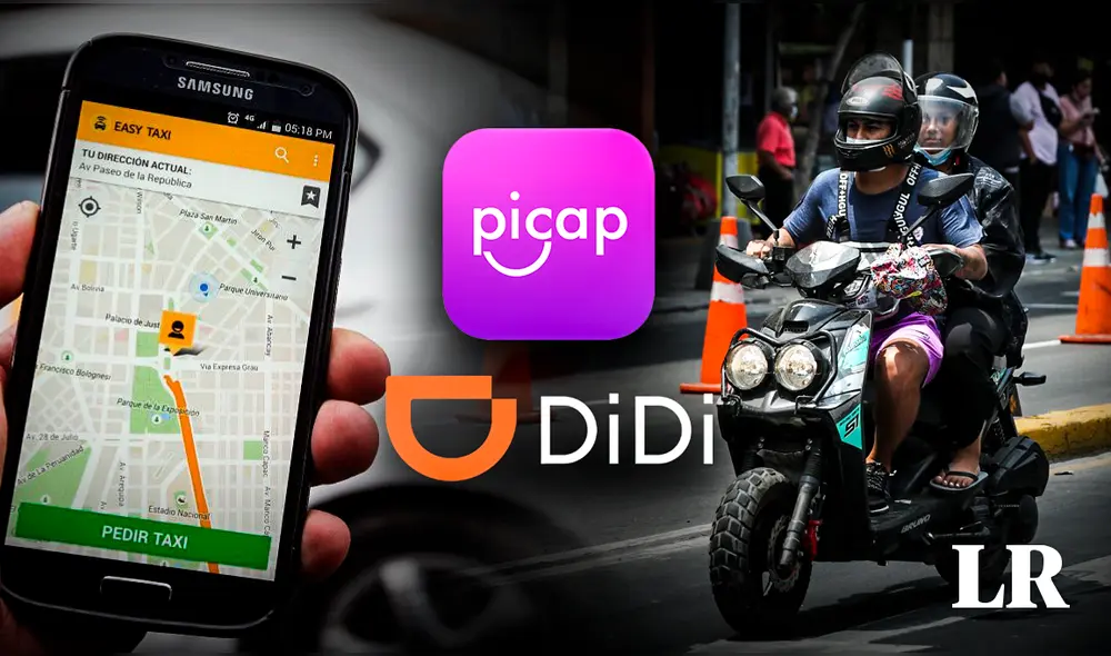 Didi implementará un nuevo servicio de taxi en moto, pese a estar prohibido. Foto: Composición/LR Didi implementará un nuevo servicio de taxi en moto, pese a estar prohibido. Foto: Composición/LR