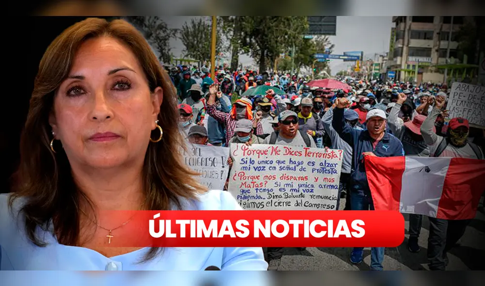 Alistan protestas en contra de Dina Boluarte y el Congreso. Foto: composición LR/Fabrizio Oviedo