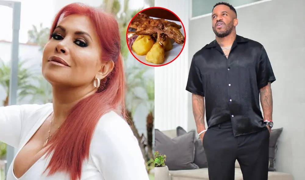 Magaly Medina no se martiriza y disfruta de un rico almuerzo criollo tras recibir sentencia por caso Farfán. Foto: composición LR/Instagram/Magaly/Jefferson Farfán